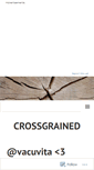 Mobile Screenshot of crossgrained.com